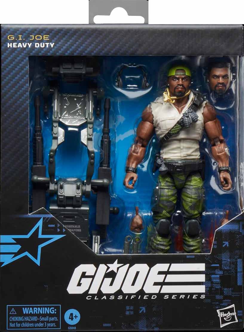G.I. Joe Classified 6 Inch Action Figure Deluxe - Heavy Duty (Sub-Standard Packaging)
