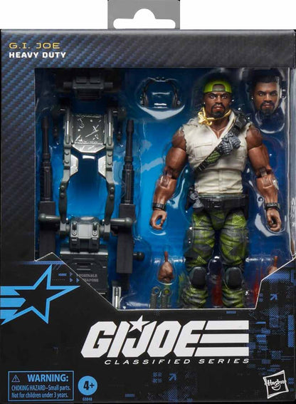 G.I. Joe Classified 6 Inch Action Figure Deluxe - Heavy Duty (Sub-Standard Packaging)