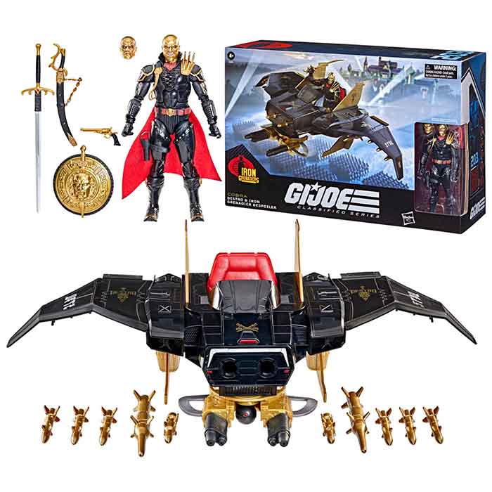 G.I. Joe Classified 6 Inch Scale Vehicle Figure - Destro & Iron Grenadier Despoiler