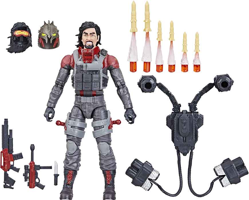 G.I. Joe Classified 6 Inch Action Figure Iron Grenadiers Deluxe - Cobra Metal-Head