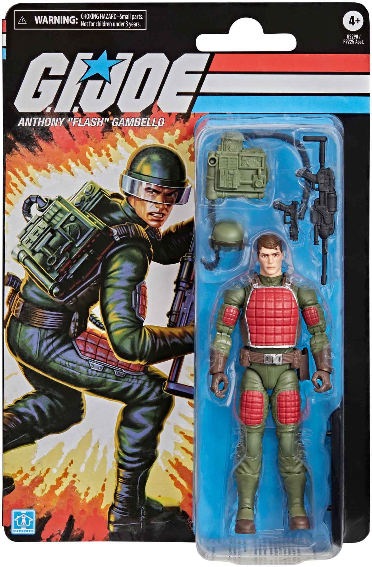 G.I. Joe Classified 6 Inch Action Figure Retro (2026 Wav 3) - Anthony Flash Gambello (Pre-Order Ships Oct. 2026)