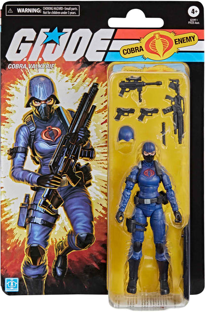 G.I. Joe Classified 6 Inch Action Figure Retro (2026 Wav 3) - Cobra Valkyrie (Pre-Order Ships Oct. 2026)