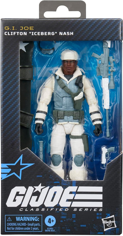 G.I. Joe Classified 6 Inch Action Figure Wave 26 - Clifton Iceberg Nash #207 (Pre-Order Ships Nov. 2026)