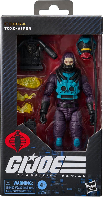 G.I. Joe Classified 6 Inch Action Figure Wave 26 - Toxo-Viper #209 (Pre-Order Ships Nov. 2026)
