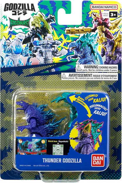 Godzilla Bandai Namco 3.75 Inch Action Figure Godziburst - Thunder Godzilla