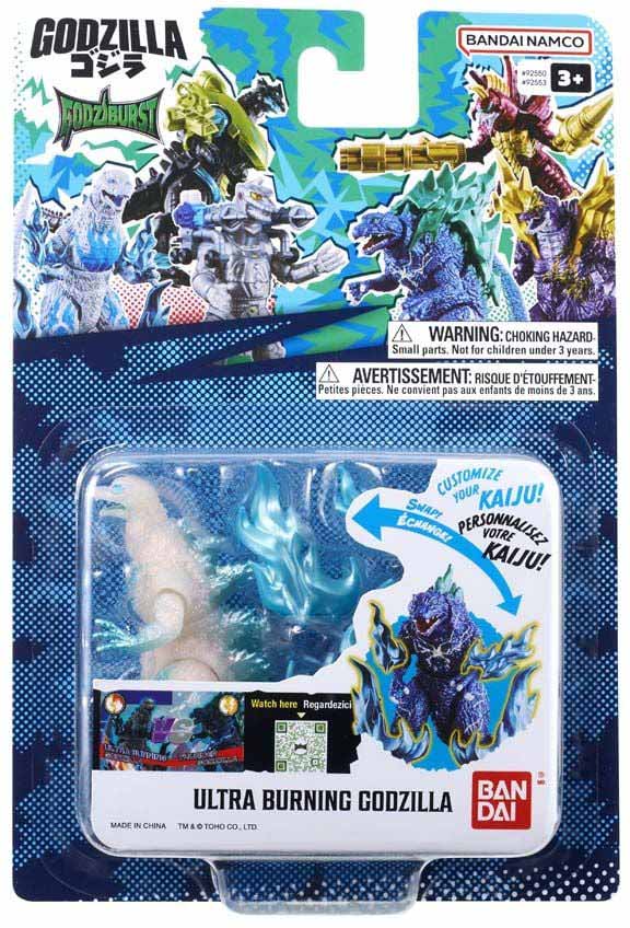 Godzilla Bandai Namco 3.75 Inch Action Figure Godziburst - Ultra Burning Godzilla