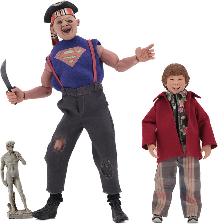 Goonies 8 Inch Action Figure Retro Clothed Series - Sloth and Chunk