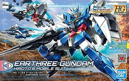 Gundam Build Divers Re:Rise 5 Inch Model Kit HG 1/144 Scale - Earthree Gundam #001