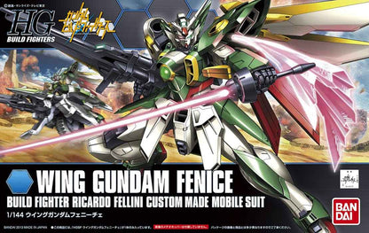 Gundam Build Fighters 5 Inch Model Kit HG 1/144 Scale - Wing Gundam Fenice #006