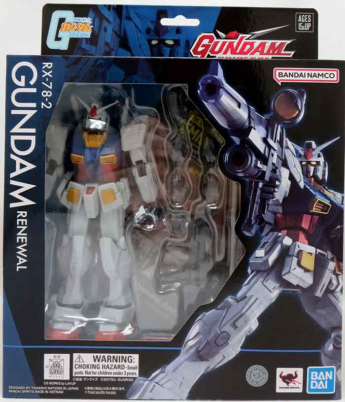 Gundam Universe Mobile Suit Gundam 6 Inch Action Figure - RX-78-2 Gundam Renewal GU-42