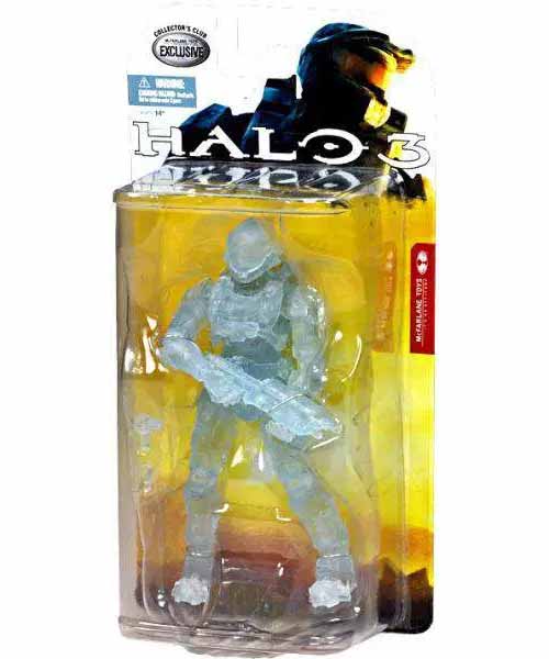Halo 3  5 Inch Action Figure  Series 3 - Spartan Soldier EVA Active Camouflage
