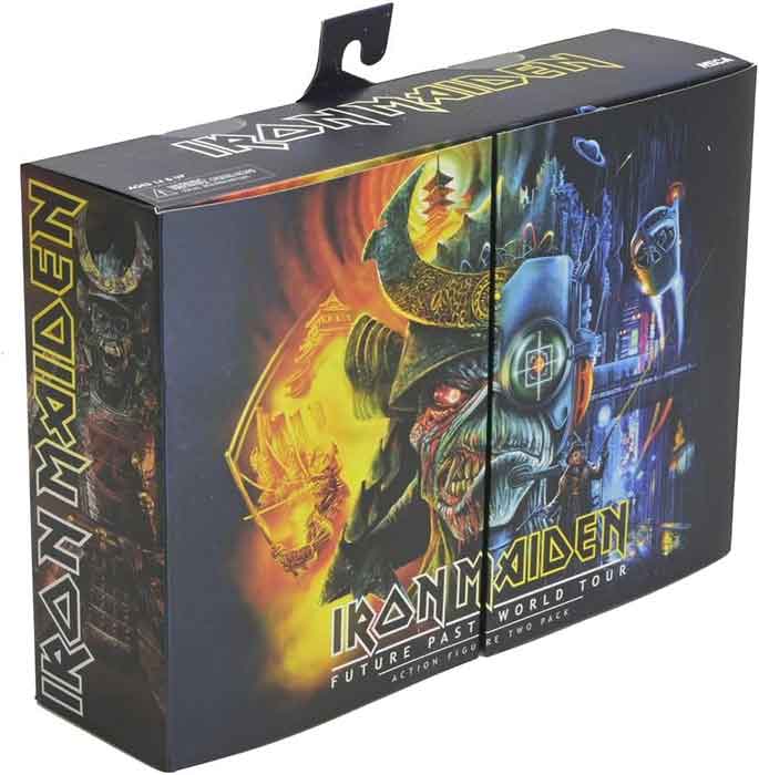 Iron Maiden 7 Inch Action Figure Ultimate 2-Pack - Future Past World Tour
