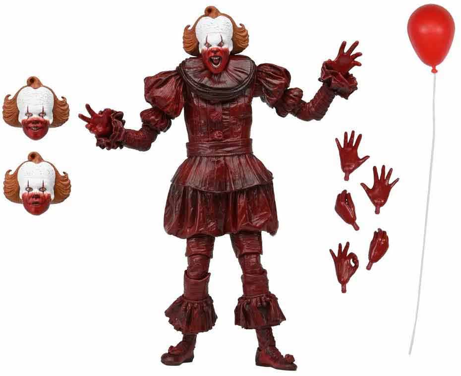 IT Welcome to Derry 7 Inch Action Figure Ultimate - Blood Pennywise