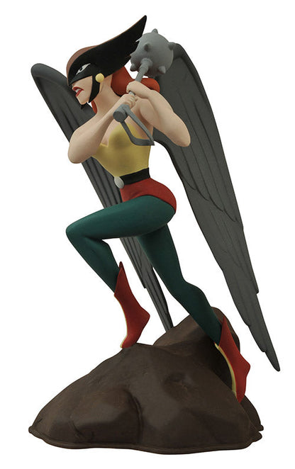 DC Gallery Femme Fatales 9 Inch PVC Statue Justice League Animated Series - Hawkgirl (Shelf Wear Packaging)
