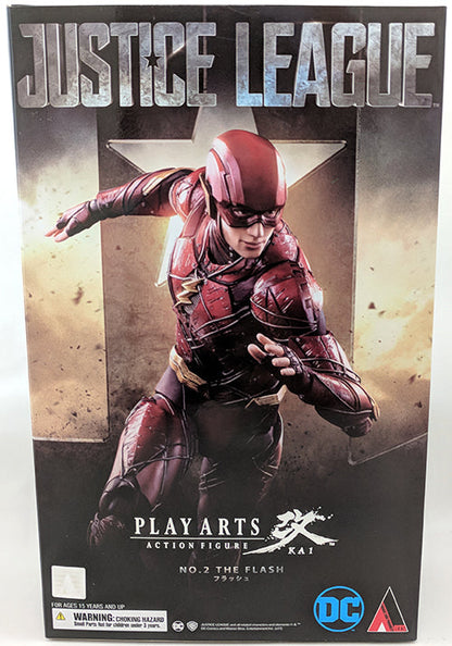 Justice League Movie 10 Inch Acton Figure Play Arts Kai - The Flash (Shelf Wear Packaging)