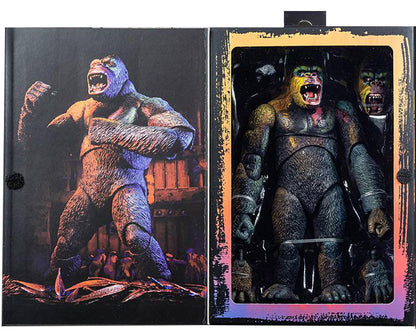 King Kong 8 Inch Action Figure Ultimate - King Kong Illustrated Version (Sub-Standard Packaging)