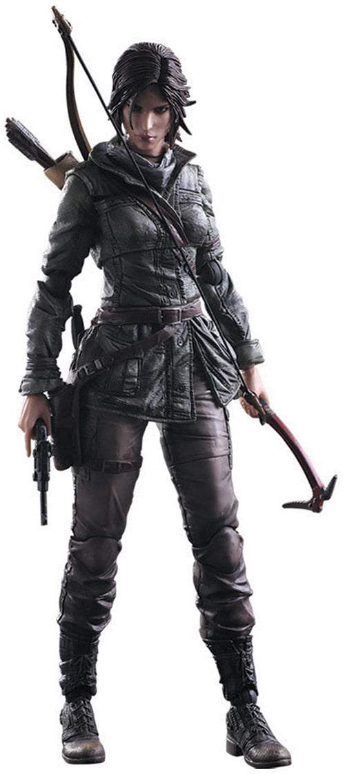 Lara Croft Rise Of The Tomb Raider 8 Inch Action Figure Play Arts Kai Series - Lara Croft (Open Box Shelf Wear Packaging)