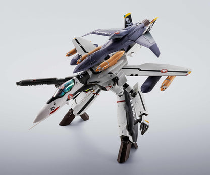 Macross Robotech 6 Inch Action Figure Hi-Metal R - VF-0S Phoenix (Roy Focker Use) + QF-2200D-B Ghost Macross