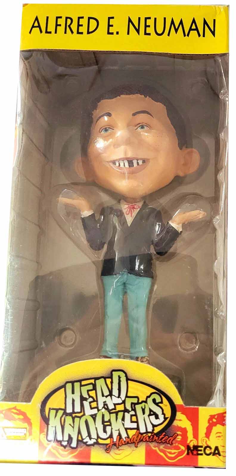 Mad Magazine 6 Inch Static Figure Head Knocker - Alfred E. Neuman (Sub Standard Packaging)