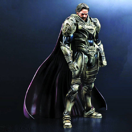 Man Of Steel Superman 8 Inch Action Figure Play Arts Kai Series - Jor-El (Shelf Wear Packaging)