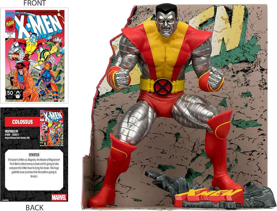 Marvel Collectible 1/10 Scale 7 Inch Statue Figure Posed Scene - Colossus (X-Men #1)