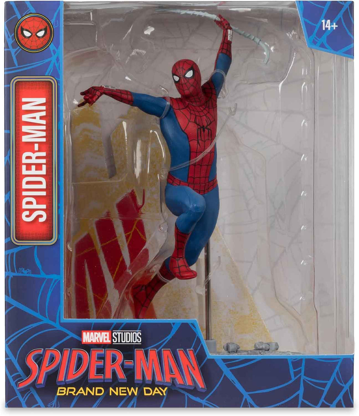 Marvel Collectible 1/10 Scale 7 Inch Statue Figure Posed Scene - Spider-Man (Spider-Man Brand New Day)
