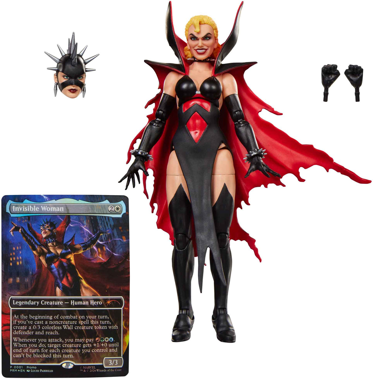 Marvel Legends Avengers 6 Inch Action Figure Magic The Gathering Wave 2 - Malice (Sue Storm) (Pre-Order Ships Nov. 2026)