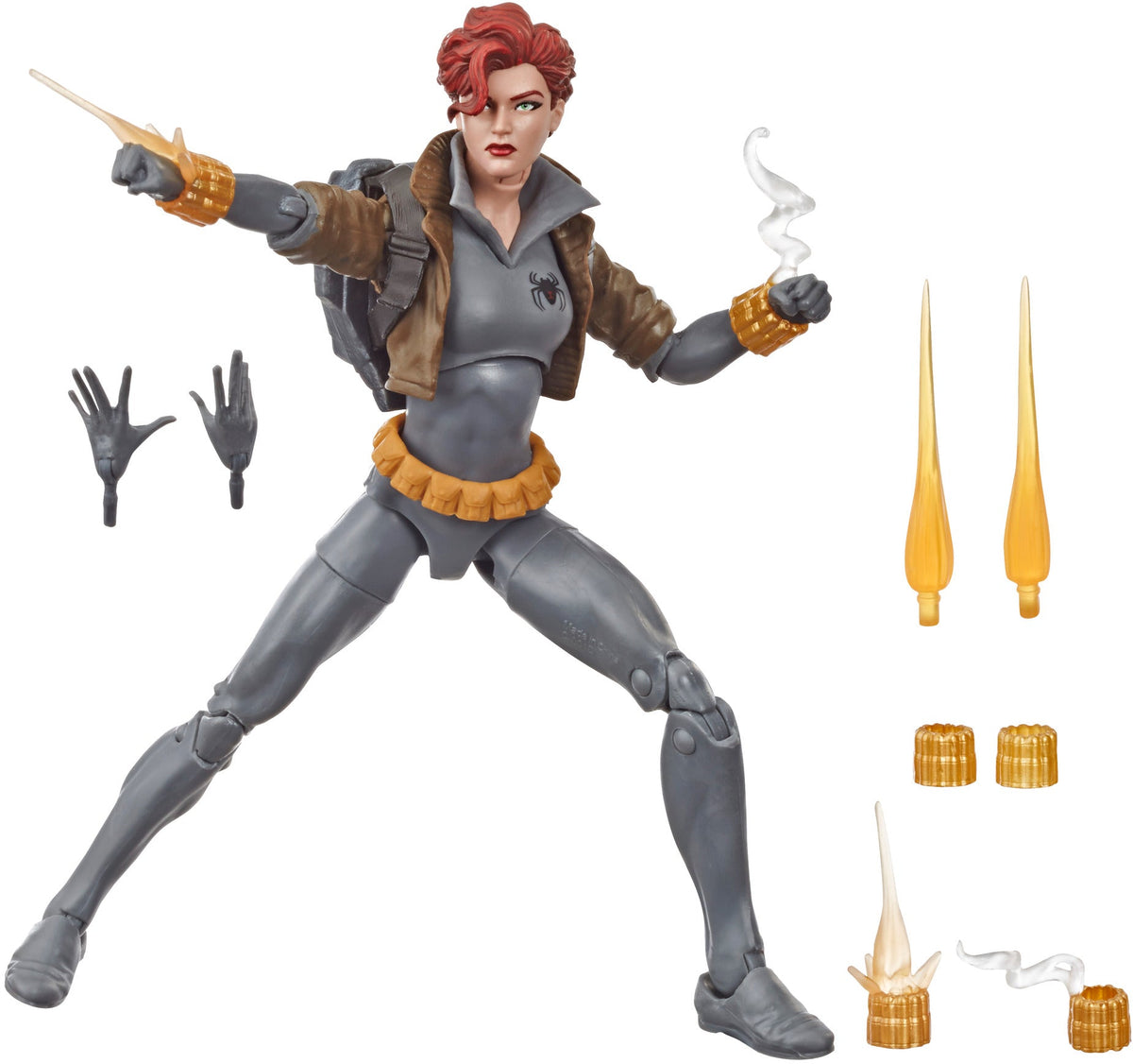 Marvel Legends 6 Inch Action Figure Exclusive - Grey Suit Black Widow