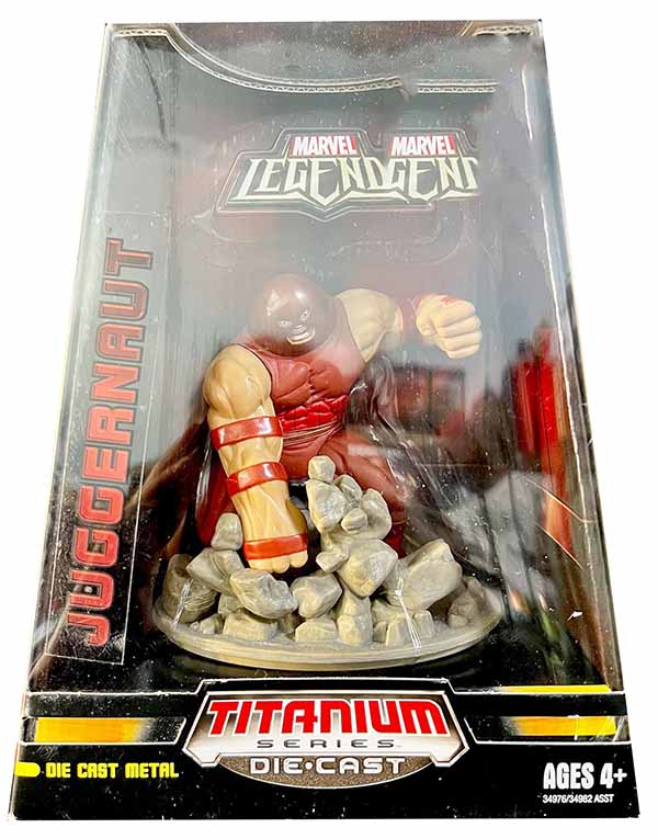 Marvel Legends Titanium 3.75 Inch Static Figure - Juggernaut (Shelf Wear Packaging)