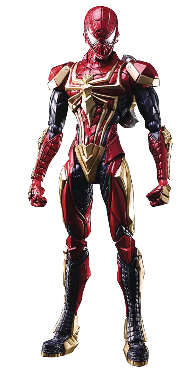 Marvel Universe Variant 6 Inch Action Figure Bring Arts - Spider-Man (Shelf Wear Packaging)