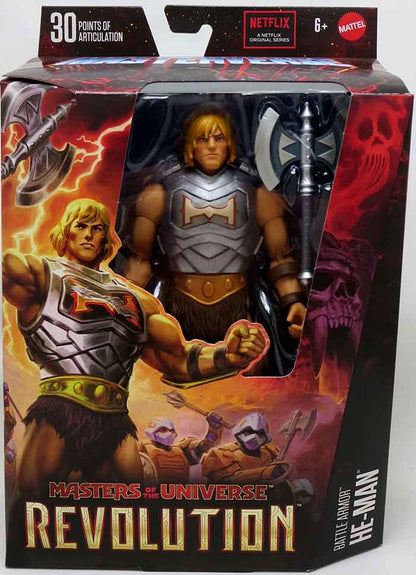 Masters Of The Universe 6 Inch Action Figure Masterverse Wave 12 - Revolution Battle Armor He-Man