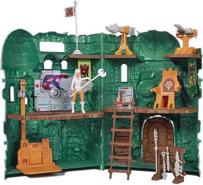 Masters Of The Universe Origins 5 Inch Scale Playset - Castle Grayskull with Sorceress (Sub-Standard Packaging)