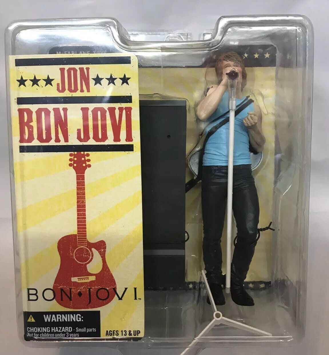 McFarlane Toys 6 Inch Action Figure 2007 - Jon Bon Jovi (Sub-Standard Packaging)