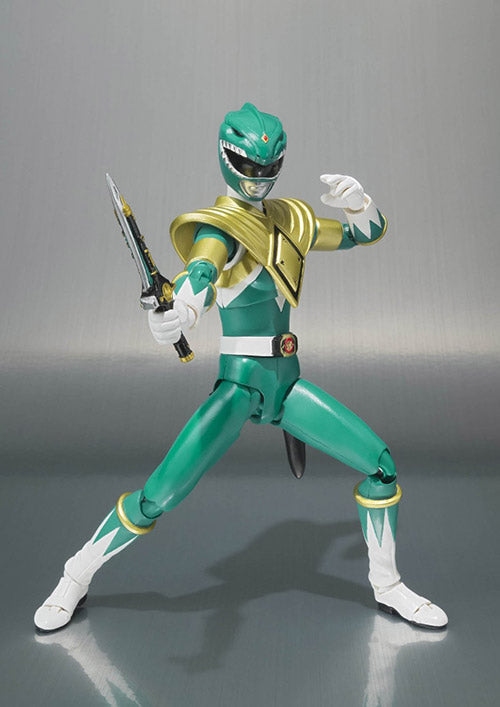 Mighty Morphin Power Rangers 5 Inch Action Figure Japan Import - Green Ranger Japan Import Version (Shelf Wear Packaging)