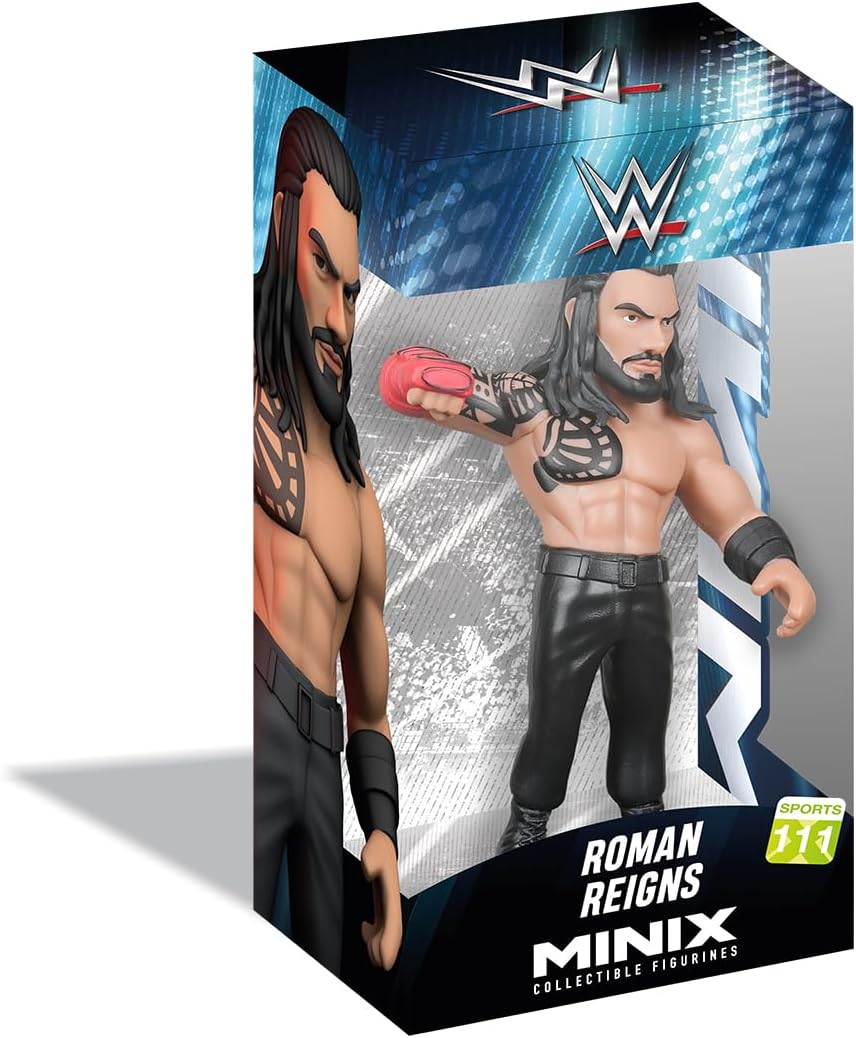 Minix WWE Wrestling 3.75 Inch Action Figure - Roman Reigns #111