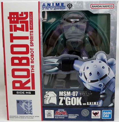Mobile Suit Gundam 5 Inch Action Figure Robot Spirits - MSM-07 Mass Production Zugok Ver. A.N.I.M.E.
