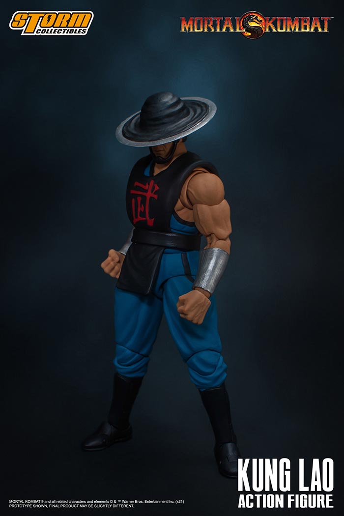 Mortal Kombat 6 Inch Action Figure 1/12 Scale - Kung lao