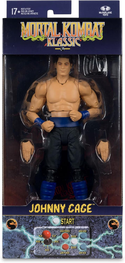 Mortal Kombat Klassic 7 Inch Action Figure - Johnny Cage