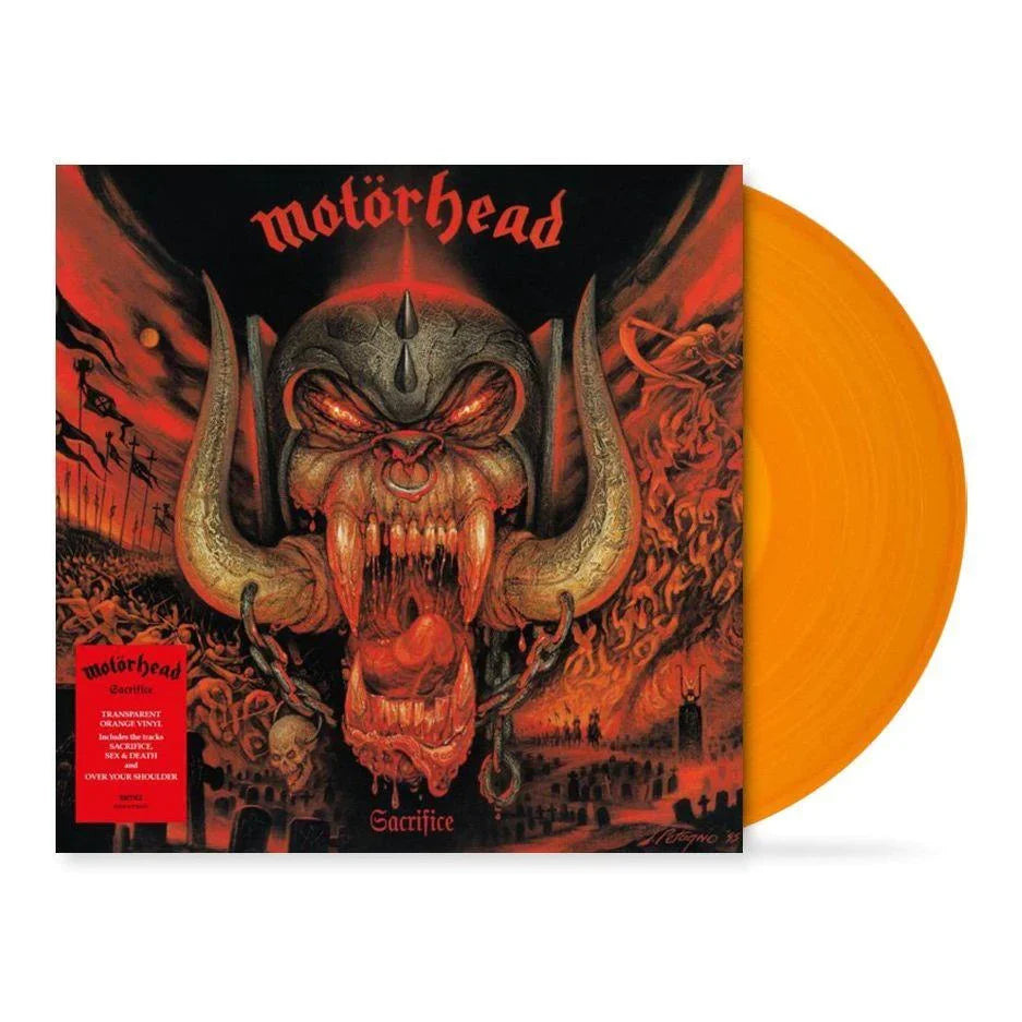 Motorhead/Sacrifice (Transparent Orange Vinyl) [LP]