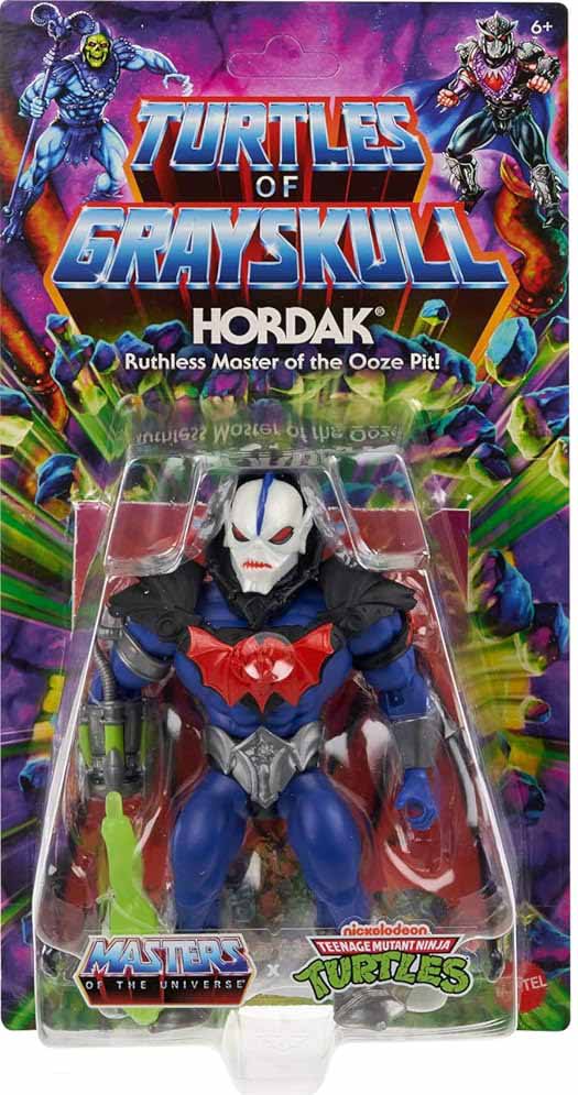 Masters Of The Universe Teenage Mutant Ninja Turtles 6 Inch Action Figure Turtles Of Grayskull Wave 4 - Hordak