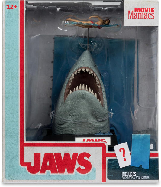 Movie Maniacs Jaws 50th Anniversary 6 Inch Static Figure 3D Poster - Jaws