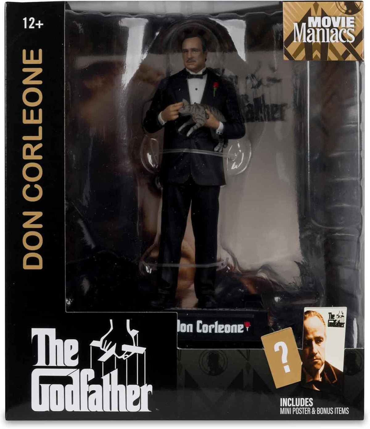 Movie Maniacs The Godfather 6 Inch Static Figure - Don Corleone
