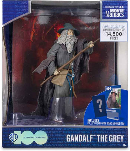 Movie Maniacs 6 Inch Action Figure Wave 2 - Gandalf (Lord Of The Rings) (Sub-Standard Packaging)