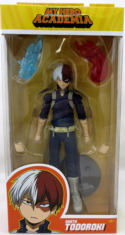 My Hero Academia 7 Inch Action Figure Series 2 - Shoto Todoroki (Previously Opened Ripped Sub-Standard Packaging)