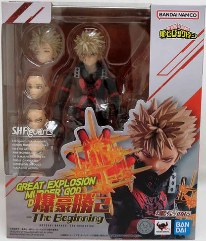 My Hero Academia 6 Inch Action Figure S.H. Figuarts - Katsuki Bakugo The Beginning