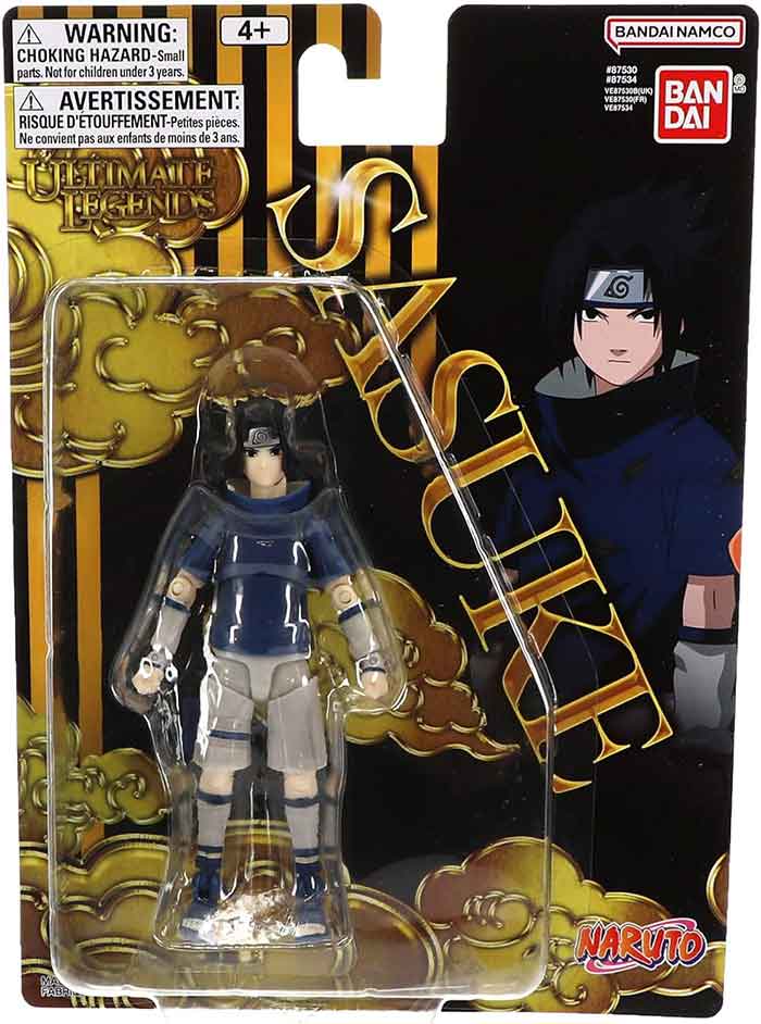 Naruto Shippuden 5 Inch Action Figure Ultimate Legends - Sasuke Uchiha (Young)