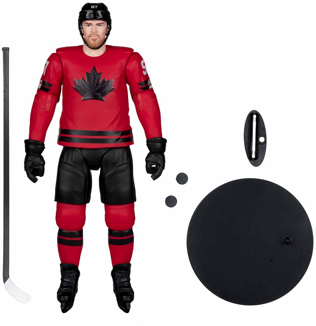 NHL Hockey Sportspicks 6 Inch Action Figure Team Canada 2026 Articulated - Connor McDavid