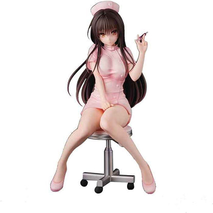 To Love-Ru Darkness 8 Inch Statue Figure PVC - Yui Kotegawa Nurse Costume