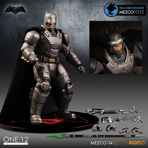 One-12 Collective 6 Inch Action Figure Batman V Superman Dawn Of Justice - Armored Batman SDCC 2016