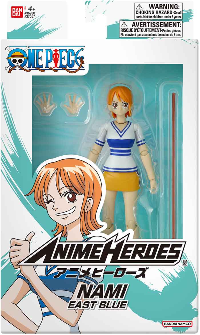 One Piece 6 Inch Action Figure Anime Heroes - Nami East Blue